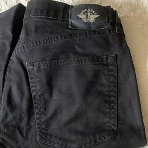 Dockers Black Chinos Sleek‎ Matte Finish